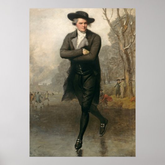 Poster The Skater (Portrait de William Grant) (Devant)