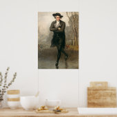 Poster The Skater (Portrait de William Grant) (Cuisine)