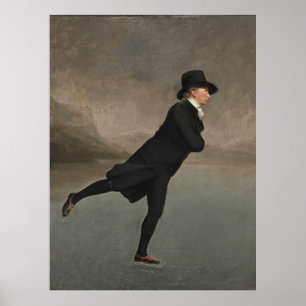 Poster The Skating Minister Canvas Print