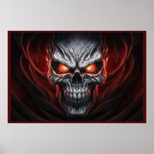 Poster The Skull 03 (Devant)