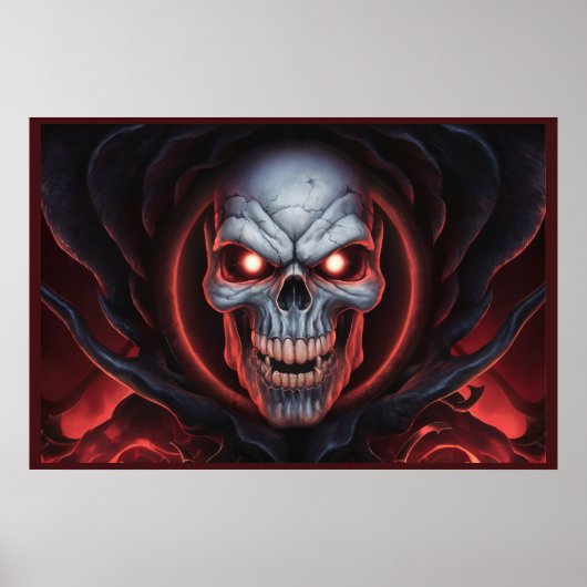 Poster The Skull 07 (Devant)