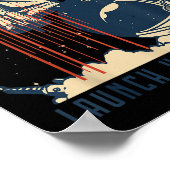 Poster The Sky Is Your Limit Space Rocket Shuttle Motivat (Coin)