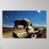 Poster The Sleeping Gypsy (Devant)