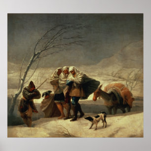 Poster The Snowstorm, 1786-87