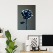 Poster The Solitary Pride of a Reconstructed Denim Rose (Bureau à domicile)