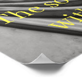 Poster The soul never thinks without a picture (Coin)