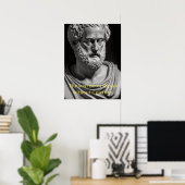 Poster The soul never thinks without a picture (Bureau à domicile)