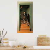 Poster The Staircase Group, par Charles Willson Peale (Cuisine)