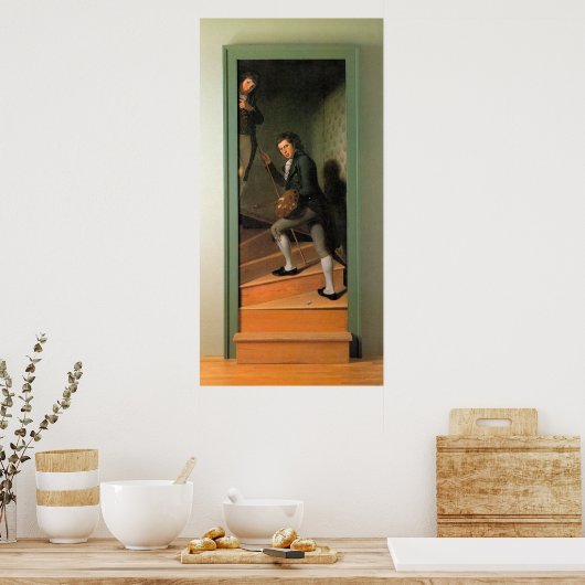 Poster The Staircase Group, par Charles Willson Peale (Cuisine)