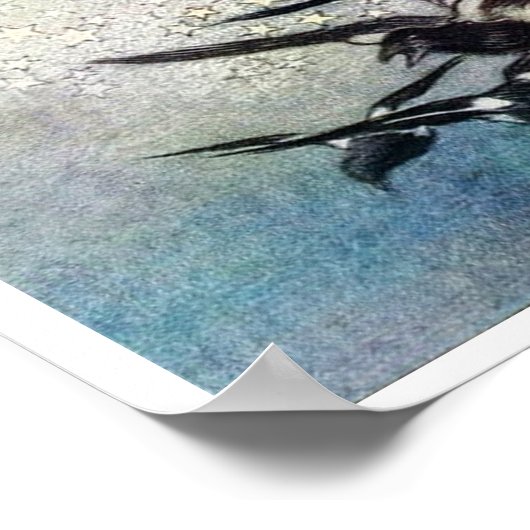 Poster The Star Lovers par Warwick Goble (Coin)