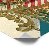 Poster The Star Spangled Banner Eagle American Flag Print (Coin)