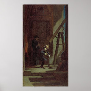 Poster The Stargazer, c.1863