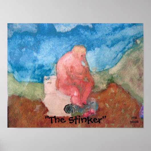 Poster "The Stinker" par JFR— Katiamaria Photos & Design (Devant)