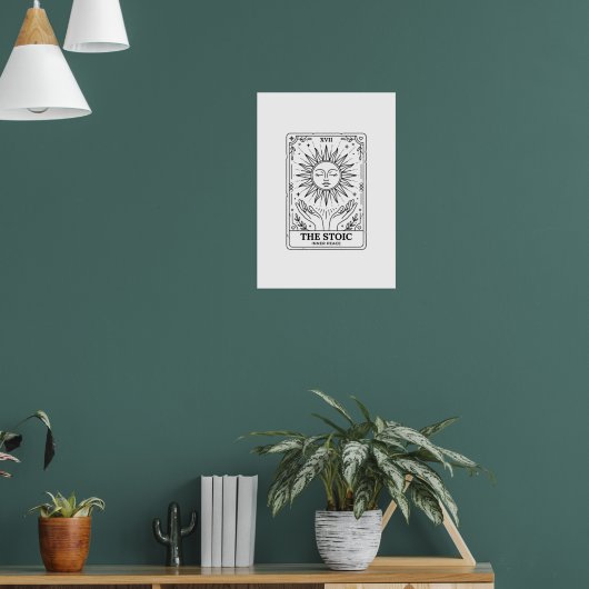 Poster  The Stoic Tarot Card: Inner Peace  (Salon 1)