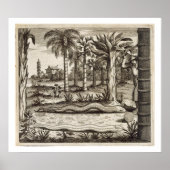 Poster The Stone Snake, from 'China Illustrated' by Athan (Devant)