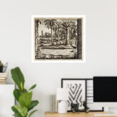 Poster The Stone Snake, from 'China Illustrated' by Athan (Bureau à domicile)