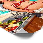 Poster “The Storm Can Wait” – A Self Denial Cartoon (Coin)