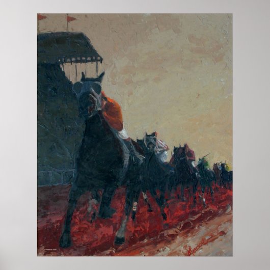 Poster "The Stretch" (Devant)