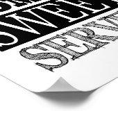 Poster Thé sucré à l'ancienne look Vintage Publicité (Coin)