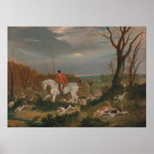 Poster The Suffolk Hunt - John Frederick Herring
