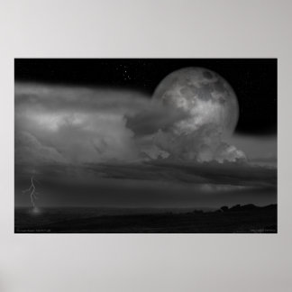 Poster: "The Super Moon" - 19 maart 2011 Poster