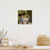 Poster Thé sur le Patio (Cuisine)