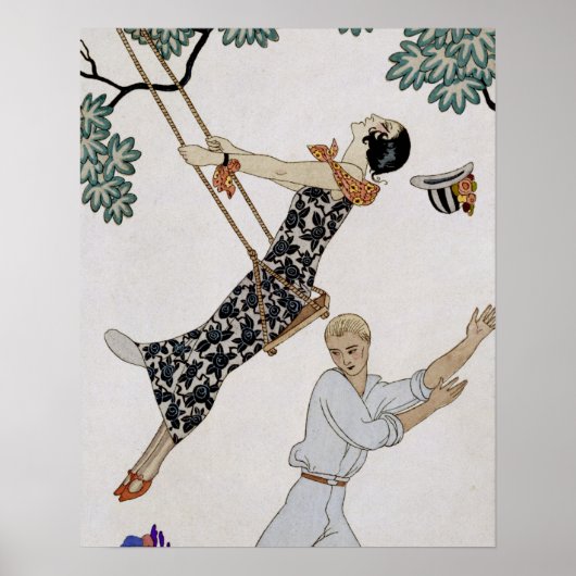 Poster The Swing, 1920s (Devant)