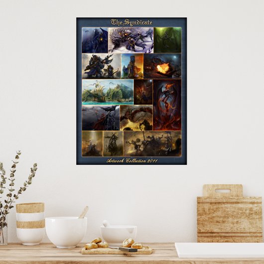 Poster The Syndicate Artwork Collection (Cuisine)