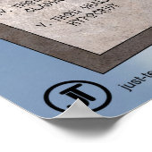Poster The Ten Commandments of Teaching (Coin)