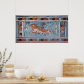 Poster The Toreador Fresco, Knossos Palace, (Cuisine)