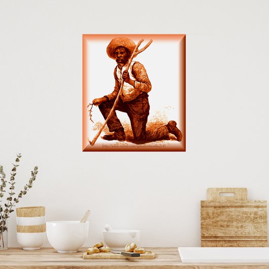 Poster "The Tracker~Australian Aborigène" (Cuisine)