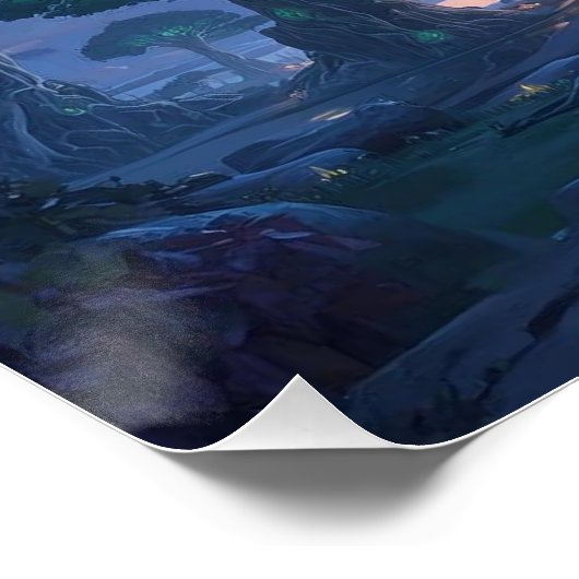 Poster The Tree that holds magic (Coin)