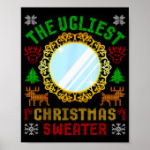 Poster The Ugliest Ugly Christmas Sweater With Mirror Fun (Devant)