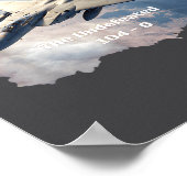 Poster The Undefeated F-15, 104-0, V3 - Patriotic Series  (Coin)