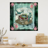 Poster Thé vert (Cuisine)