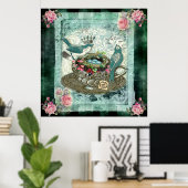 Poster Thé vert (Bureau à domicile)