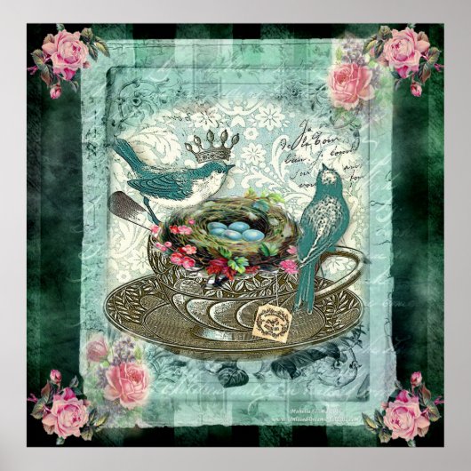 Poster Thé vert (Devant)