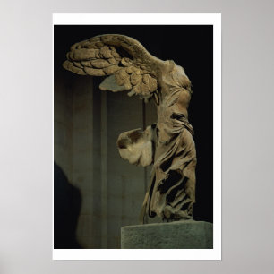 Poster The Victory of Samothrace (Parian marble)  (see al