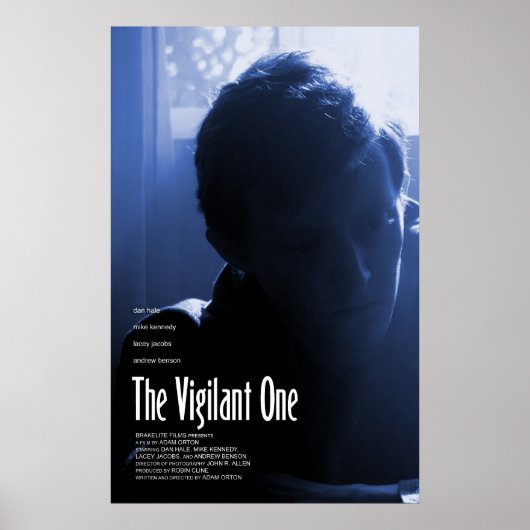 Poster "The Vigilant One" (Joshua) (Devant)