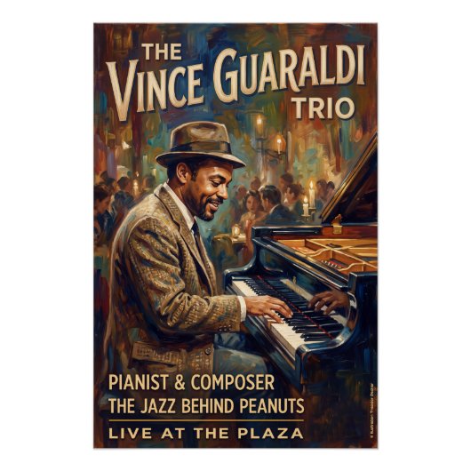 Poster The Vince Guaraldi Trio (Devant)