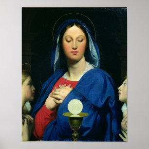 Poster The Virgin of the Host, 1866