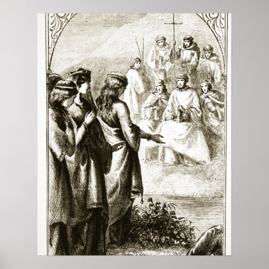 Poster The Vision of the Synod of Clerics, from 'The Tria (Devant)