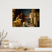 Poster The Visit of a Sick Child by Waterhouse (Cuisine)