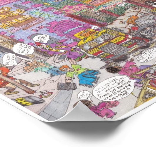 Poster The Voltz Mural (Coin)