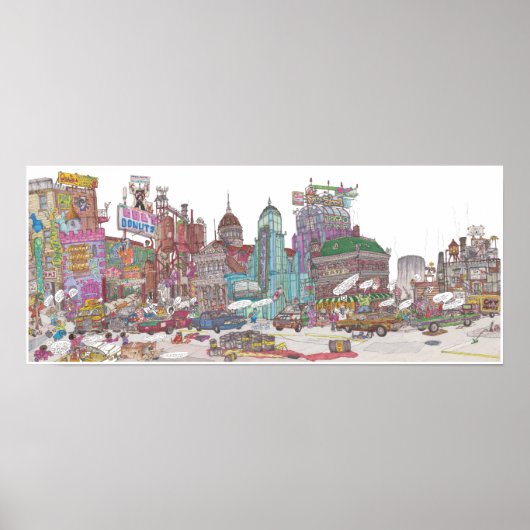 Poster The Voltz Mural (Devant)