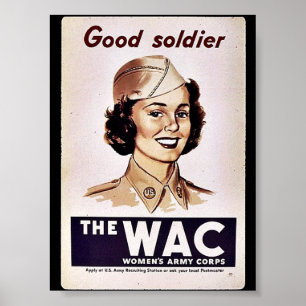 Poster The Wac Womens Army Corps