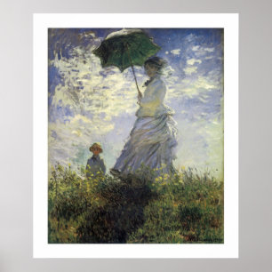 Poster The Walk, Lady with a Parasol