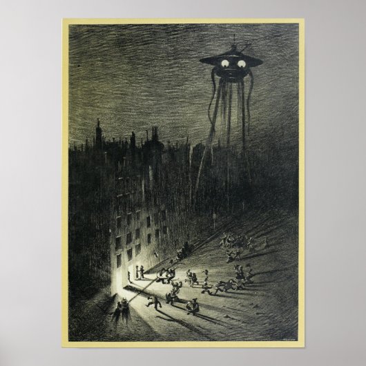 Poster The War of the Worlds (1906) (Devant)