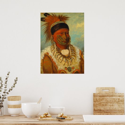 Poster The White Cloud, chef de l'Iowas (Cuisine)