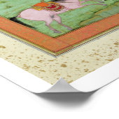 Poster The White Demon carrying off the sleeping Rustam, (Coin)